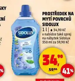 Penny Market Sidolux prostředek na mytí povrchů nabídka