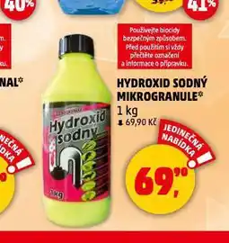 Penny Market Hydroxid sodný mikrogranule nabídka