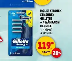 Penny Market Gillette holicí strojek nabídka