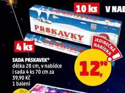Penny Market Sada prskavek nabídka
