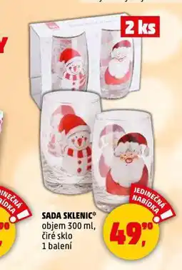 Penny Market Sada sklenic nabídka