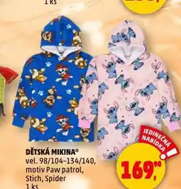 Penny Market Dětská mikina nabídka