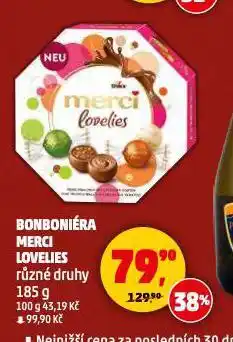 Penny Market Bonboniéra merci lovelies nabídka