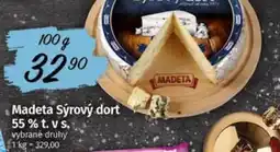 Coop Madeta Sýrový dort 55% t. vs. nabídka