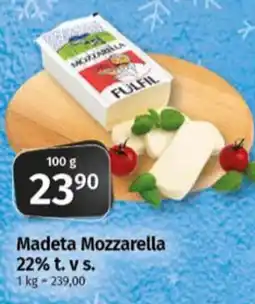 Coop Madeta Mozzarella 22% t,.v.s nabídka