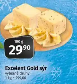 Coop Excelent Gold sýr nabídka