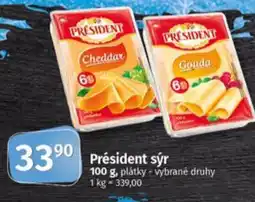 Coop Président sýr nabídka