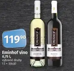Coop Eminhof víno nabídka