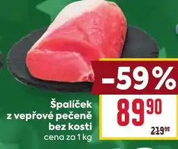 Billa Špalíček z vepřové pečeně bez kosti nabídka
