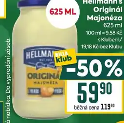 Billa Hellmann's Originál Majonéza nabídka