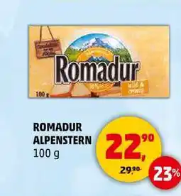 Penny Market ROMADUR ALPENSTERN, 100 g nabídka