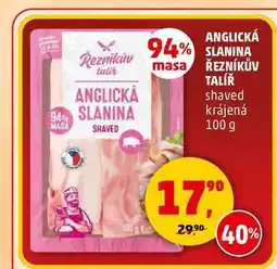 Penny Market ANGLICKÁ SLANINA ŘEZNÍKŮV TALÍŘ, 100 g nabídka