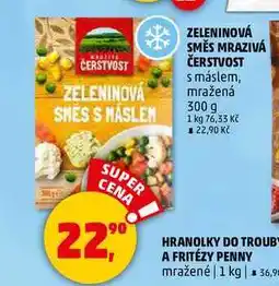 Penny Market ZELENINOVÁ SMĚS MRAZIVÁ ČERSTVOST, 300 g nabídka