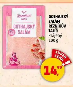Penny Market GOTHAJSKÝ SALÁM ŘEZNÍKŮV TALÍŘ, 100 g nabídka