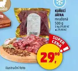 Penny Market KUŘECÍ JÁTRA, 500 g nabídka