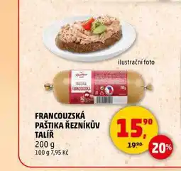 Penny Market FRANCOUZSKÁ PAŠTIKA ŘEZNÍKŮV TALÍŘ, 200 g nabídka