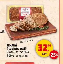 Penny Market SEKANÁ ŘEZNÍKŮV TALÍŘ, 500 g nabídka
