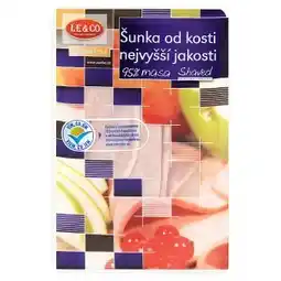 Penny Market Le & Co Shaved Šunka od kosti nejvyšší jakosti 100g nabídka