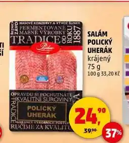 Penny Market SALÁM POLICKÝ UHERÁK, 75 g nabídka