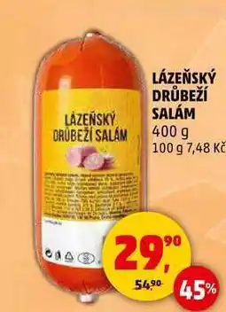 Penny Market LÁZEŇSKÝ DRŮBEŽÍ SALAM, 400 g nabídka