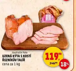 Penny Market UZENÁ KÝTA S KOSTÍ ŘEZNÍKŮV TALÍŘ, 1 kg nabídka
