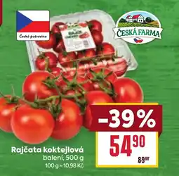 Billa Rajčata koktejlová nabídka