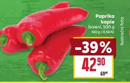 Billa Paprika kapie nabídka