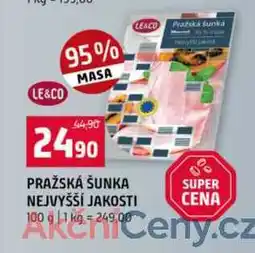 Terno PRAŽSKÁ ŠUNKA NEJVYŠŠÍ JAKOSTI 100 g nabídka