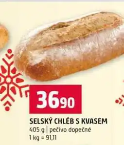 Terno SELSKÝ CHLÉB S KVASEM 405 g pečivo dopečné nabídka