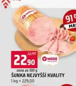 Terno ŠUNKA NEJVYŠŠÍ KVALITY 1 kg 100g nabídka