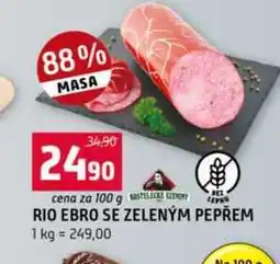 Terno RIO EBRO SE ZELENÝM PEPŘEM 1 kg 100g nabídka