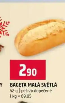 Terno BAGETA MALÁ SVĚTLÁ 42 g pečivo dopečené nabídka
