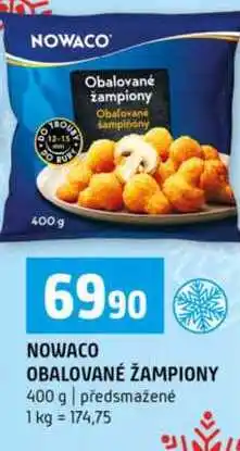 Terno NOWACO Obalované Sampinony 400g nabídka
