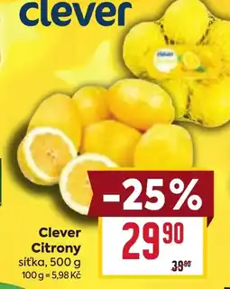 Billa Clever Citrony nabídka