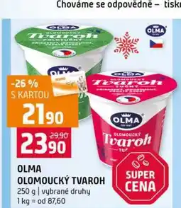 Terno OLMA OLOMOUCKÝ TVAROH 250 g vybrané druhy nabídka