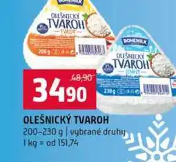 Terno OLEŠNICKÝ TVAROH 200-230 g vybrané druhy nabídka