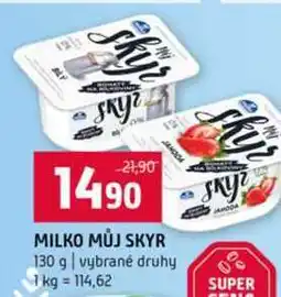Terno MILKO MŮJ SKYR 130 g vybrané druhy nabídka