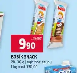 Terno BOBÍK SNACK 28-30 g vybrané druhy nabídka