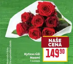 Billa Kytice růží Naomi nabídka