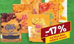Billa Na Nice Bite sušené ovoce nabídka