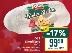 Billa ÖLZ Zimní štola nabídka