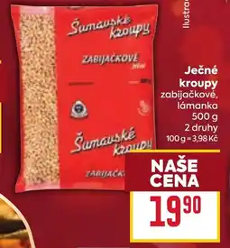 Billa Ječné kroupy nabídka