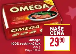 Billa Omega 100% rostlinný tuk nabídka