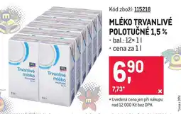 Makro Mléko trvanlivé polotučné 1,5% nabídka
