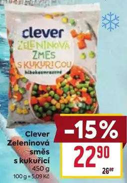 Billa Clever Zeleninová směs s kukuřicí nabídka