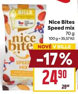 Billa Nice Bites Speed mix nabídka
