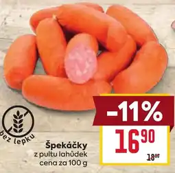 Billa Špekáčky nabídka