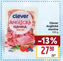Billa Clever Anglická slanina nabídka