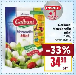 Billa Galbani Mozzarella Mini nabídka