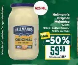 Billa Hellmann´s tatarská omáčka, majonéza nabídka